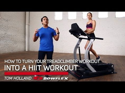 How to Turn Your TreadClimber Workout into a HIIT Workout - YouTube Treadclimber Workout, Workouts Inspiration, Bowflex Workout, Beginners Exercise, Running Marathon Training, Exercise Workouts, Big Boned, Build Muscle Mass, Exercise Ideas