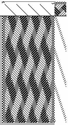 16 Shaft Weaving Drafts, Painted Warp, Weaving Patterns Design, Basket Weaving Diy, Rigid Heddle Weaving, Weaving Drafts, Dobby Weave, Weaving Designs, Pola Kristik