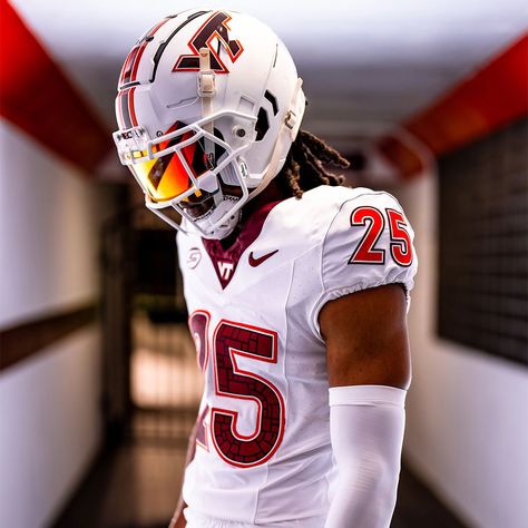 Virginia Tech Hokies Unveil New Football Uniforms Following Video Game Leak Hokies Football, College Football Logos, Football Hits, Football Swag, Virginia Tech Football, College Football Uniforms, Drip Ideas, Nfl Uniforms, Red Raider