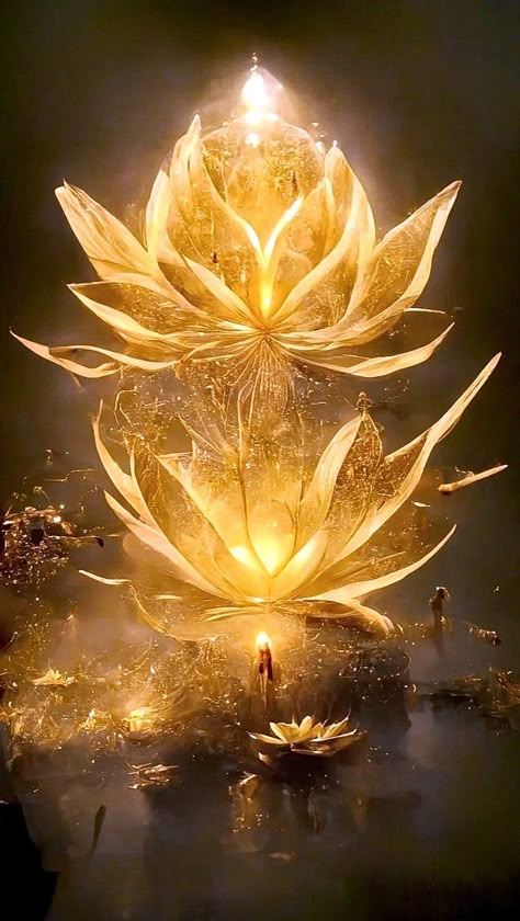 Image Zen, Lotus Flower Wallpaper, Aesthetic Dream, Lucky Wallpaper, Golden Lotus, Lotus Flower Art, Wealth Dna, Cute Flower Wallpapers, Flower Art Images