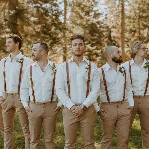 Groomsmen Attire Khaki, Country Groomsmen Attire, Khaki Groomsmen, Boho Wedding Attire, Rustic Groomsmen Attire, Khaki Wedding, Rustic Wedding Attire, Wedding Menswear, Boho Wedding Groomsmen