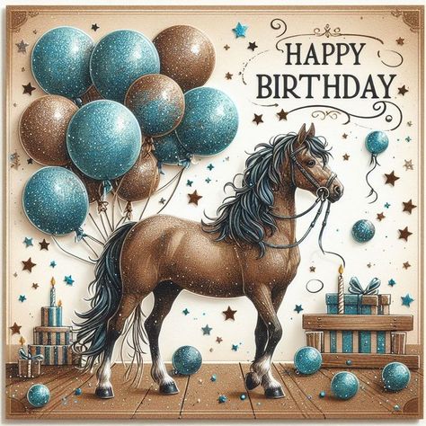 Horse Happy Birthday Image, Happy Birthday Italian, Happy Birthday Niece, Happy Birthday Boy, Birthday Wishes Greetings, Birthday Greetings Friend, Happy Birthday Greetings Friends, Cute Happy Birthday, Happy Birthday Wallpaper