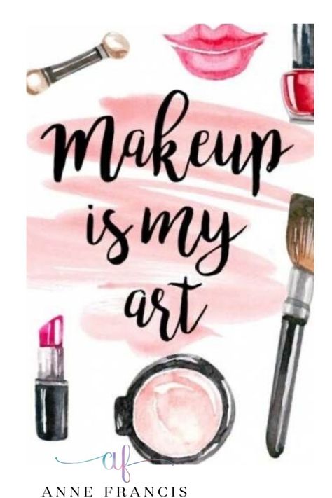 If makeup is your art/passion, send me a message at: www.m.me/annefrancis.me Makeup Is My Art, Makeup Wallpaper, My Art, Makeup, White, Black, Art, Make Up