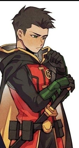 Raven And Robin, Raven X Robin, Damian X Raven, Robin Damian Wayne, Raven Fanart, Robin And Raven, Titans Fanart, Original Teen Titans, Robin Dc