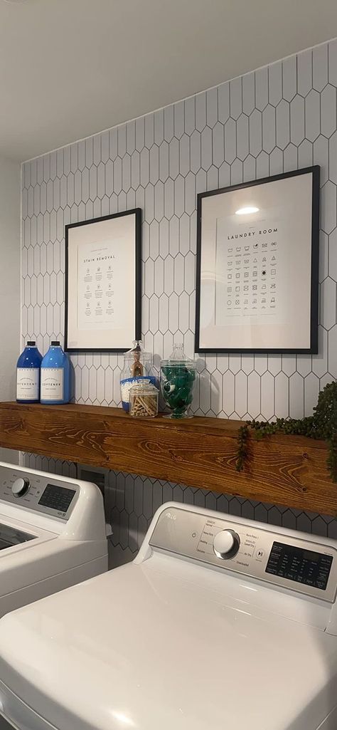 https://www.etsy.com/listing/1267228750/the-tiles-plaza-peel-and-stick White Peel And Stick Tile, Picket Tile Backsplash, Room Tiles Wall, Kitchen Backsplash Peel And Stick, Diy Tile Shower, Easy Diy Home Improvement, Laundry Room Tile, Room Wall Tiles, Peel And Stick Tiles