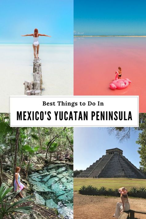 Things to Do in Yucatan Peninsula in Mexico | Anna Everywhere Central America Destinations, Merida Mexico, Mexico Travel Guides, Mexico Travel Destinations, Yucatan Mexico, Central America Travel, Yucatan Peninsula, Visit Mexico, México City