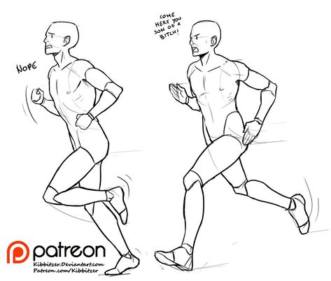 Running Drawing, Drawing Body Poses, Body Pose Drawing, Body Reference Poses, Figure Sketching, Amazing Drawings, Character Poses, Figure Drawing Reference, Anatomy Art