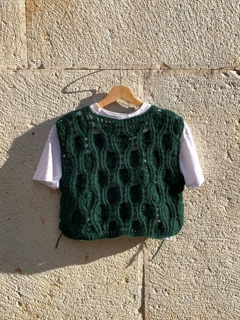 Crochet Vest Outfit, Vest Crochet Pattern, Vest Crochet, Lavender Haze, Crochet Vest Pattern, Kleidung Diy, Crochet Fashion Patterns, Vest Pattern, Crochet Vest