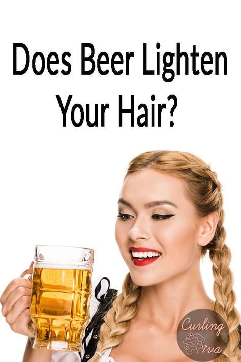 There is one hair use of beer that nobody really talks about.. and that is lightening one’s hair. Does beer lighten your hair? Yes, some celebrities have even come out to say that the secret to their hair lightening is beer.   Beer is actually a natural highlighter for your hair. Continue reading to find out more about how beer lightens the hair, and how you can create the ideal beer hair rinse. Beer Hair Rinse, Hair Lightening, Beer For Hair, Healthy Relaxed Hair, Natural Gel Nails, New Hair Trends, Make Up Tutorials, Hair Curling, How To Lighten Hair