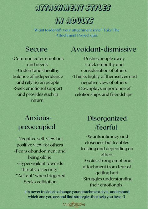 Our perspective is always for a reason. There are things we don’t understand till we find out more about them. Understanding your attachment style is a first step to changing it. #selfimprovement #selflove #attachment <3 Family Therapy Activities, Relationship Expectations, Good Leadership Skills, Internal Family Systems, Mental Health Activities, Attachment Theory, Health Activities, Healing Affirmations, Counseling Psychology