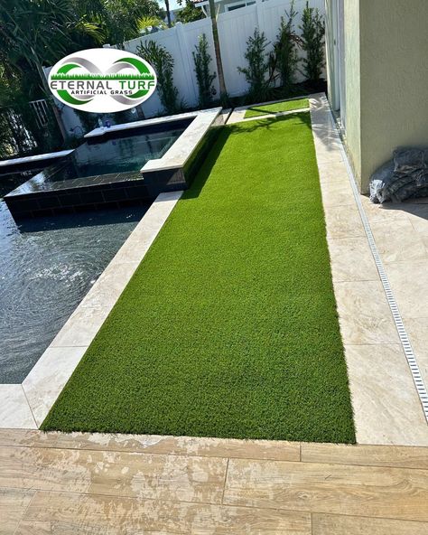 Introducing the ultimate "Stairway to Heaven" 🌿✨—with artificial grass steps leading up to your pool! Why settle for anything less when you can walk barefoot on a soft, lush surface that’s as inviting as your poolside oasis? Dive in and elevate your outdoor space today! 🌊🏞️⁠ ⁠ #StairwayToHeaven #PoolsideGoals #ArtificialGrass #EternalTurfGrass #LawnPerfection #OutdoorOasis Grass Steps, Walking Barefoot, Stairway To Heaven, Artificial Grass, Outdoor Oasis, Dive In, Outdoor Space, Diving, Oasis