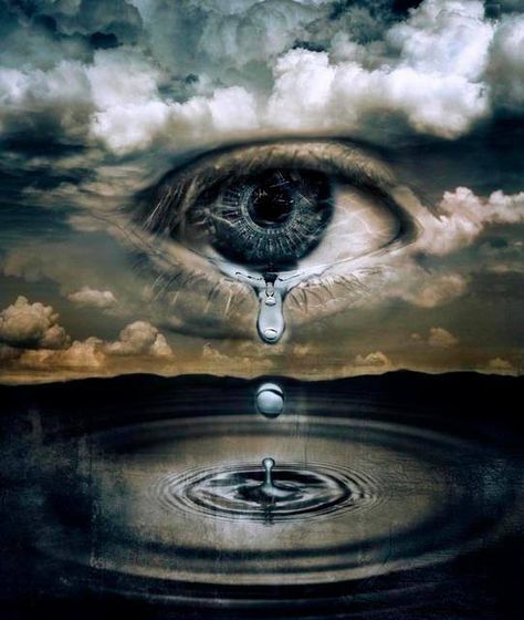 I thought this to be so cool Angels Tattoo, Akiane Kramarik, Crying Eyes, Washington Irving, I Miss You More, Eye Art, Pics Art, An Eye, Surreal Art