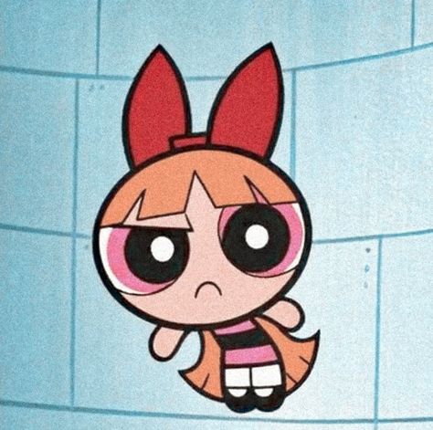 Blossom Pfp Power Puff, Blossom Icon Powerpuff, Blossom Powerpuff Pfp, Powerpuff Pfp, Blossom Utonium, Ppg Blossom, Blossom Powerpuff, Mood Memes, Pad Lock