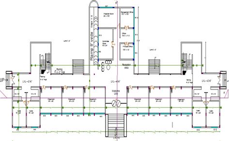 First floor layout plan of primary school dwg file Classroom Floor Plan Elementary, Primary School Plan Architecture, Primary School Floor Plan, School Plan Architecture Concept, School Building Design Floor Plans, School Architecture Plan, Primary School Plan, School Layout Plan, School Plan Architecture