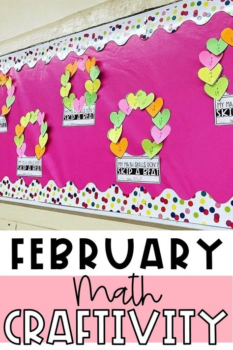 Valentines Day Math First Grade, Valentines Crafts For Students, Valentines For First Grade Kids, Valentines Day Math Activities 3rd Grade, Valentines Crafts 2nd Grade, Valentines Craft First Grade, Valentine’s Day Math Craft, Valentine Crafts First Grade, Valentines Day First Grade Activities