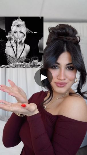 4.7M views · 262K reactions | Easy Holiday Hairstyle🔥🔥😍  #hairstylist #hairtutorial #updohairstyles #hair #fypシ | Maria Aiello | Bad Bunny · MONACO Bunny Hairstyle, Maria Aiello, Holiday Hairstyles Easy, Hair Affair, Holiday Hairstyles, Simple Holidays, Bad Bunny, Mirror Mirror, Hair Dos