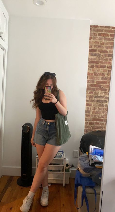 Diy Vetement, Swaggy Outfits, Cute Simple Outfits, Summer Fashion Outfits, Cute Summer Outfits, Casual Style Outfits, Looks Vintage, Outfits Casuales, Look Cool