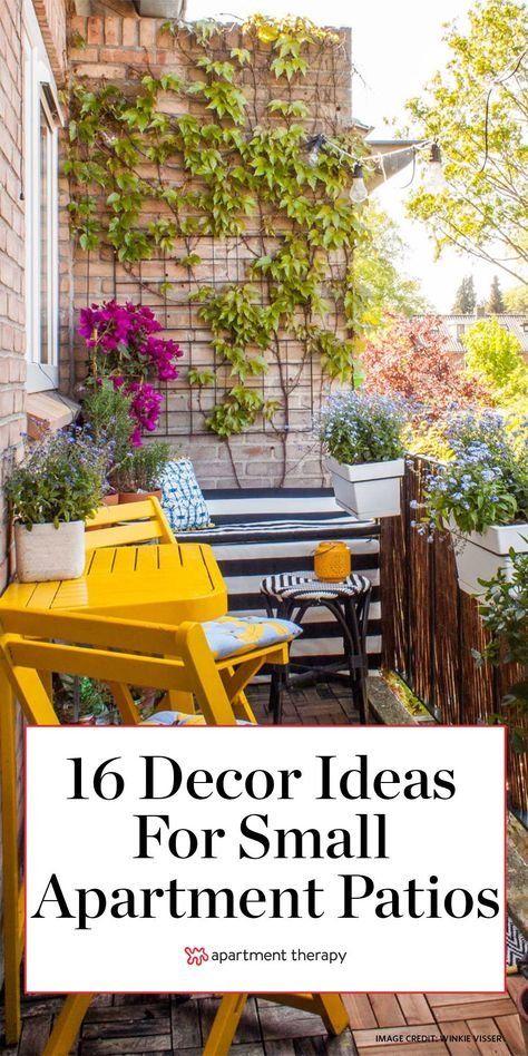 Apartment Patios, Apartment Patio Ideas, Patio Ideas Townhouse, Apartment Patio Gardens, Design Per Patio, Small Patio Decor, Small Outdoor Patios, Small Balcony Design, Tranquil Retreat