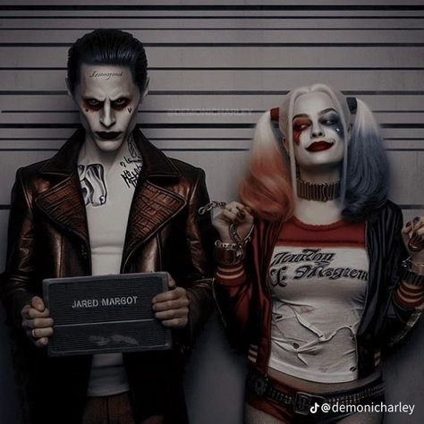 #HARLEYQUINN #JOKER  #SUCIDESQUAD Harkey Quinn, Joker E Harley Quinn, Joker Y Harley Quinn, Leto Joker, Harley And Joker Love, Batman Vs Joker, Joker Halloween, Der Joker, Beauty And The Beast Movie