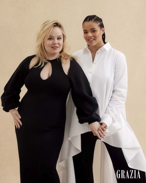 Big Mood's Nicola Coughlan And Lydia West On The Magic Of Female Friendship Welcome New Members, Nicola Coughlan, Grazia Magazine, Female Friendship, Big Mood, Ysl Beauty, Reaction Face, Dior Beauty, Power Couple