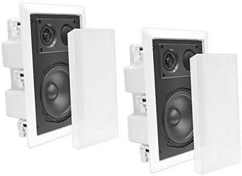 Pyle-Home Pdiw57 5-Inch Two-Way In-Wall Enclosed Speaker System with Directional Tweeter: Amazon.ca: Electronics Speaker Systems, Ceiling System, Ceiling Speakers, Home Audio Speakers, In Wall Speakers, Stereo System, Speaker Stands, Home Theater System, Speaker System