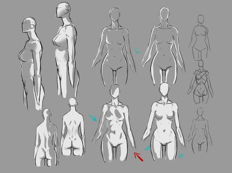 female body lighting by moni158See also: [Body Lighting] (male version). Male Figure Drawing, Shadow Drawing, Body Sketches, Anatomy Drawing, Digital Painting Tutorials, Figure Drawing Reference, Body Drawing, Female Body, Reference Poses