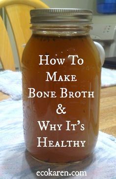 Essen, Chicken Bone Broth Recipe, Make Bone Broth, Bone Broth Benefits, Broth Diet, Bone Broth Diet, Bone Broth Soup, Homemade Bone Broth, Bone Broth Recipe