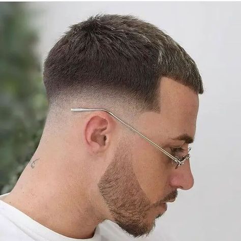 Mid Fade Haircut: 30 Styles for the Urbane Man Mid Fade Drop Haircut Men, Fade For Short Hair Men, Buzz With Low Fade, Men's Fade Haircut Short, Mens Burst Fade Haircut Short, Short Fade Haircut Men New Hairstyles, High Fades Men, Short Drop Fade, Short Mid Fade Haircut Men