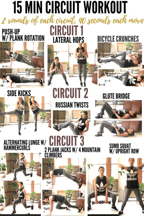 Quick Circuit Workout At Home, 45 Min Circuit Workout, Partner Circuit Workout, 20 Min Full Body Weight Workout, Circuit Workout At Home, 15 Minute Full Body Workout At Home, 15 Min Full Body Workout With Weights, Circuit Workout Gym, Circut Training