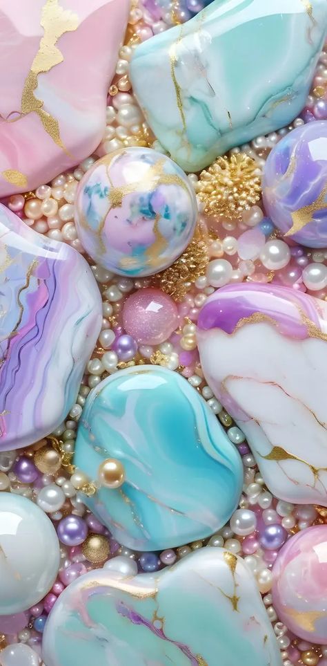 Download pastel marble stones and pearls wallpaper by SongbirdUSA on ZEDGE™ now. Browse millions of popular free and premium wallpapers and ringtones on ZEDGE™ and personalize your phone to suit you. Browse now! | 6e81 Phone Wallpaper Popular, Stone Wallpaper Aesthetic, Pearl Wallpaper Iphone, Crystals Aesthetic Wallpaper, Geode Wallpaper, Pastel Colors Background, Pearls Wallpaper, Crystals Wallpaper, Crystal Wallpaper