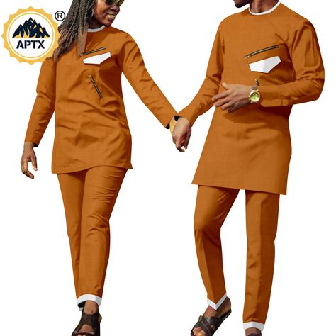 Ankara Couple Outfit African Style, Couples African Outfits Mens Fashion, Family Clothing Sets Traditional, African Clothing For Men Mens Fashion, Female Senator Wears, Clothes For Couples, Black Men Casual Style, Men African Wear, African Kids Clothes