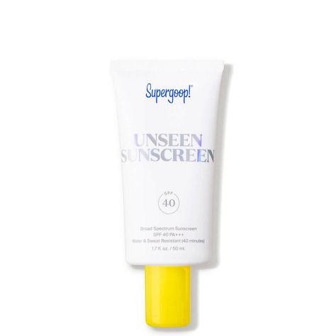 Unseen Sunscreen Spf 40, Sunscreen Tips, Supergoop Unseen Sunscreen, Unseen Sunscreen, Cruelty Free Skincare, Body And Skin Care, Travel Skincare, Skin Advice, Handmade Skincare