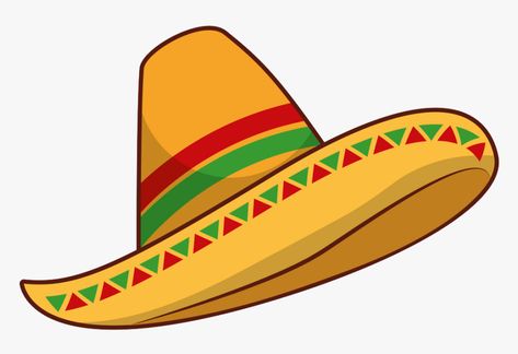 Mexican Sombrero, Mexican Hat, Cartoons Png, Png Download, Transparent Png, Png Image, Png Images, Transparent Background, Clip Art