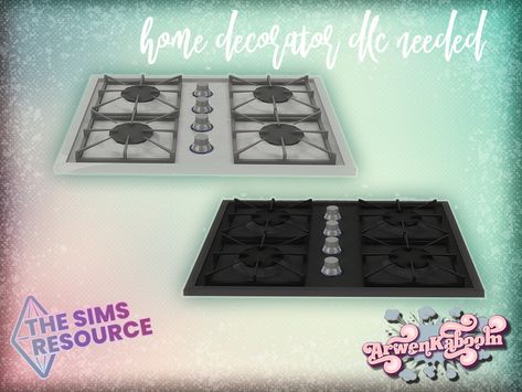 ArwenKaboom's Elewelds - Stove Top Counters Cc Sims 4, Sims 4 Cc Stove Top, Sims Folder, Sims4 House, Lotes The Sims 4, Furniture Cc, Sims 4 Kitchen, Cc Furniture, Free Sims 4