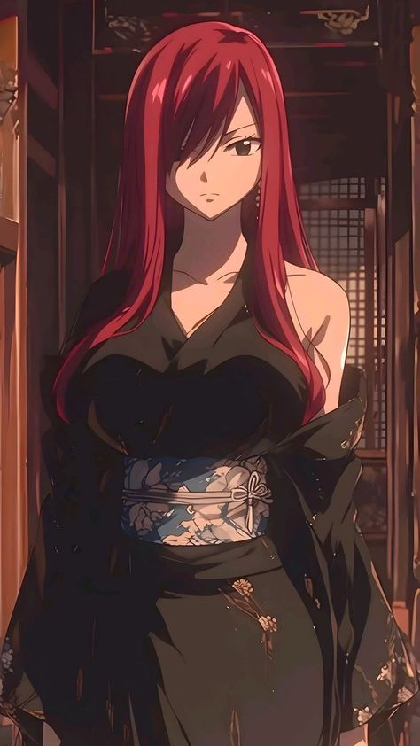 Ezra Scarlet Fanart, Erza Scarlet Pfp, Erza Scarlet Wallpapers, Erza Wallpaper, Erza Scarlet Fanart, Lucy Fanart, Ezra Scarlet, Way Of The Samurai, Japan Drawing