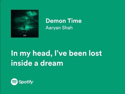 #spotify #spotifylyrics #lyrics #song #music #demontime #demon #dream Demon Time, Lyrics Song, Spotify Lyrics, Songs, Music