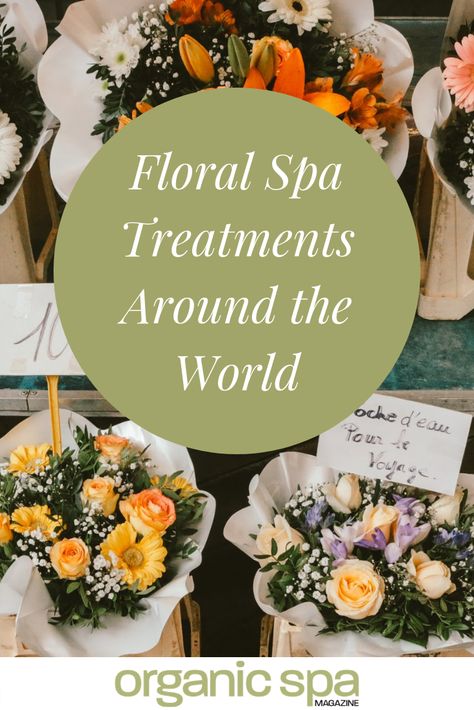 Natural spa treatments, floral spa treatments, flower beauty, flower spa, language of flowers, how to use flowers, flower beauty routine, floral scent Spring Room, Bath For Two, Natural Spa, Organic Spa, The Language Of Flowers, How To Calm Nerves, Sun Damaged Skin, Spa Inspiration, Diy Beauty Recipes