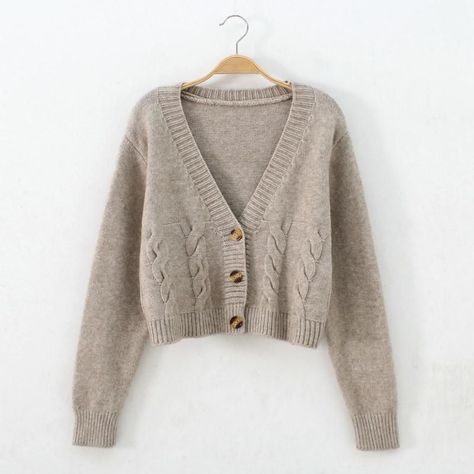 831c2f88a604a07ca94314b56a4921b8desc44081092ri Short Cardigan Sweater, Knit Sweater Coat, Solid Color Sweater, Cardigan Crop Top, Cropped Pullover, Cardigan Crop, Short Cardigan, Embroidered Cardigan, Estilo Chic