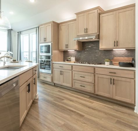 Differences between hard maple and soft maple kitchen cabinet doors Kitchen Cabinets With Wood Floors, Cabinets With Wood Floors, Small Kitchen Cabinet Design, Hickory Kitchen Cabinets, Cabinet Cabinet, Stained Kitchen Cabinets, Hickory Cabinets, Light Wood Kitchens, Light Kitchen Cabinets