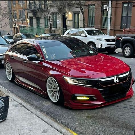 Honda Accord Sport Modified, Modified Honda Accord, Honda Accord Modified, Red Honda Accord, Honda Accord 2022 Modified, Honda Accord Accessories, Honda Crv Hybrid, A3 Hatchback, Black Dodge Charger