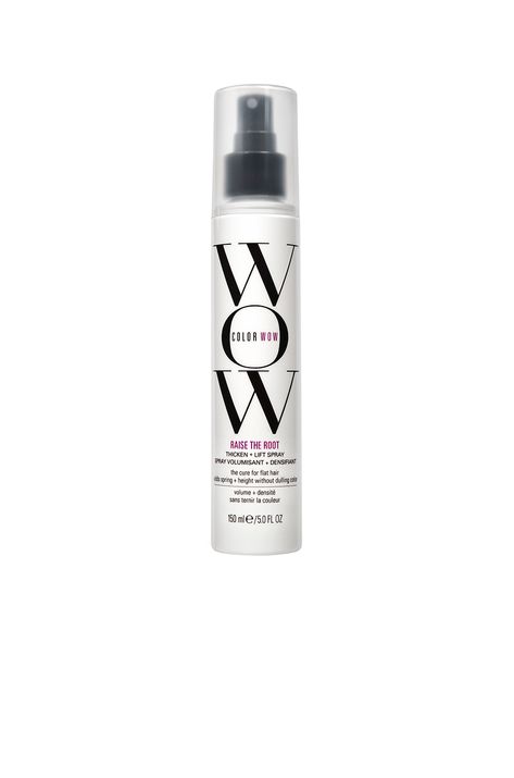 COLOR WOW RAISE THE ROOT THICKEN & LIFT SPRAY. #colorwow # Colour Wow Raise The Root, Wow Raise The Root, Raise The Root, Wow Hair Products, Aerosol Spray, Flat Hair, Color Wow, Beauty Room, Self Care Routine