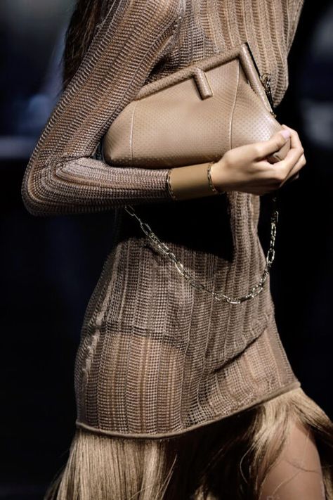 Fendi Showcases New Shapes Alongside Its Iconic Bags for Fall 2021 - PurseBlog Fendi First Medium, Fendi Bag Outfit, Fendi 2020, Fendi Clutch, Fendi First, Street Style Bags, Luxury Bags Collection, Bags For Sale, Handbag Heaven