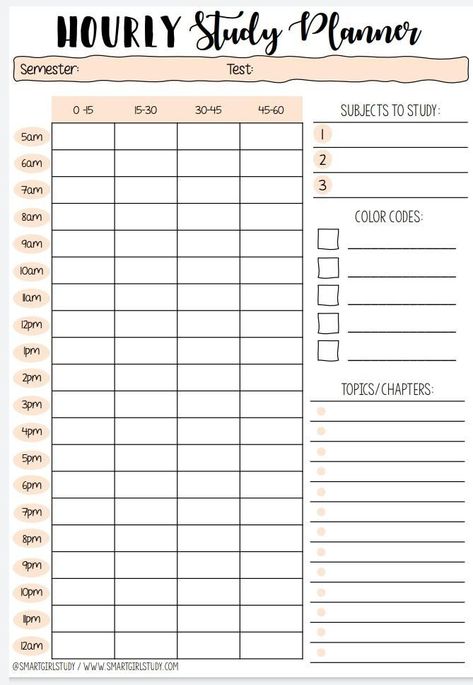 Goodnotes Study Planner Template, Daily Study Planner Printable, Aesthetic Study Planner Template, Procrastination Planner, Planer For Study, Planner Template Aesthetic, Daily Study Planner, Study Planner Template, Study Sessions Planner