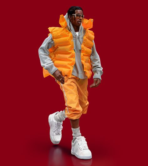 ArtStation - Style 55, Daniel Clarke Daniel Clark, Pretty Flacko, Mens Fashion Illustration, Graphic Poster Art, Asap Rocky, Marvelous Designer, Human Poses Reference, Illustration Fashion Design, Puffy Jacket