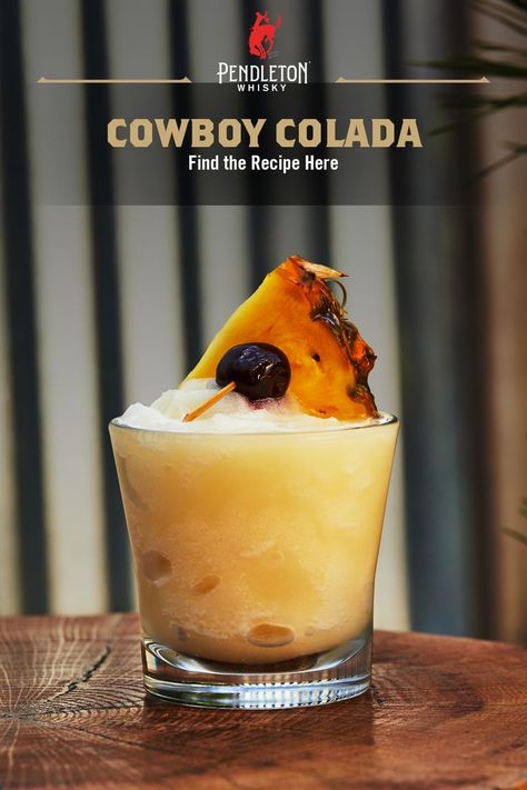 Pendleton Whiskey, Christmas Drinks Alcohol Recipes, Juice Coconut, Beach Drink, Party Drinks Alcohol, Western Theme Party, Happy Hour Cocktails, Refreshing Drinks Recipes, Themed Drinks