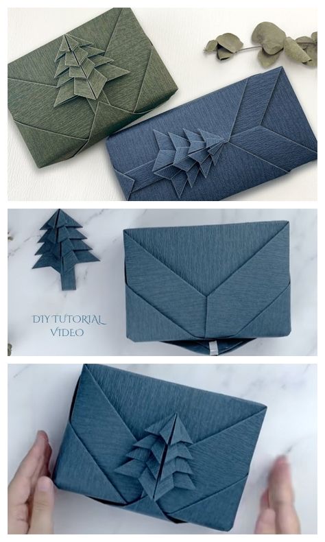 The Coolest Christmas Wrapping DIY Tutorial + Video - DIY Tutorials Christmas Gift Wrapping Diy, Christmas Wrapping Diy, Pretty Gift Wrapping Ideas, Gift Wrapping Tutorial, Creative Wrapping, Gift Wrapping Techniques, Creative Gift Wraps, Gift Wrapping Inspiration, Gifts Wrapping Diy