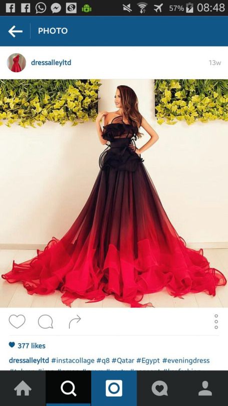 ombre gown Red Prom Dress Ball Gown, Prom Dress Princess, Prom Dress Ball Gown, Prom Dress Ball, Red Party Dress, Gown Red, Princess Prom Dresses, Prom Dresses 2016, Dress Ball Gown