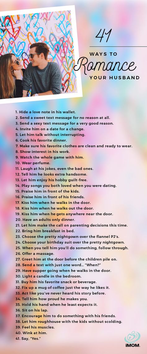 41 Ways to Romance Your Husband Romance Your Husband, Romantic Ideas For Him, Bucket List Travel, Romantic Ideas, Cute Date Ideas, Relationship Challenge, Healthy Marriage, E Mc2, Marriage Relationship