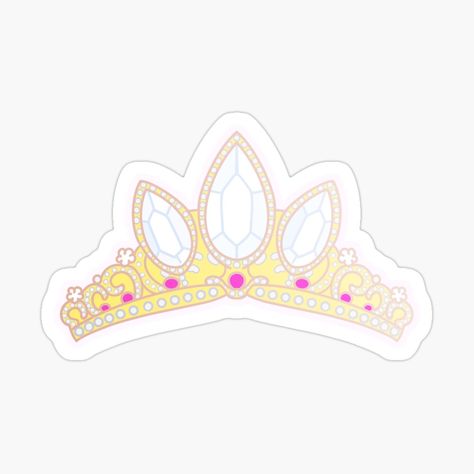 Rapunzel Crown Drawing, Tangled Crown, Princess Crown Drawing, Tangled Rapunzel Crown, Rapunzel Clipart, Princess Crown Clipart, Crown Outline, Stickers Princess, Rapunzel Crown