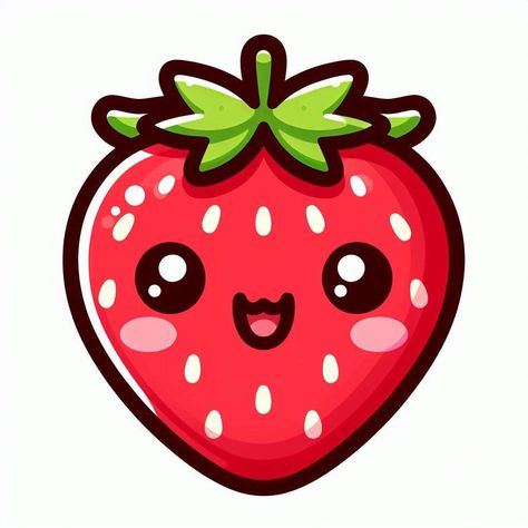 4096x4096 Kawaii Strawberry Templates that can be used for items such as: T-Shirts Hoodies Coats Sweatshirts Sweatpants Birthday Cards, Postcards Posters Decorations and other misc. Kawaii Box Template, Cute Strawberry Doodle, Strawberry Cute Drawing, Strawberry Cartoon Drawing, Food Drawing Cute, Cute Strawberry Drawing, Strawberry Cartoon, Strawberry Pictures, Strawberry Kawaii